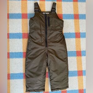 Old Navy Kids Dark Green Snow Bib 2T (coveralls)